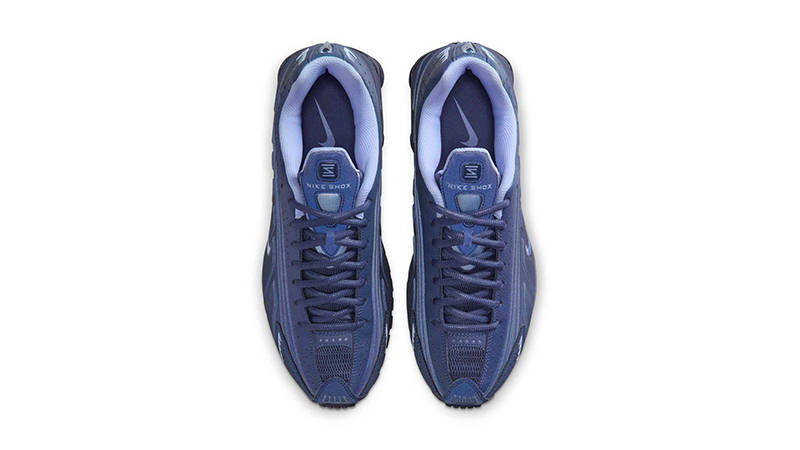 Nike Shox R4 Obsidian Diffused Blue IM8462-451 middle