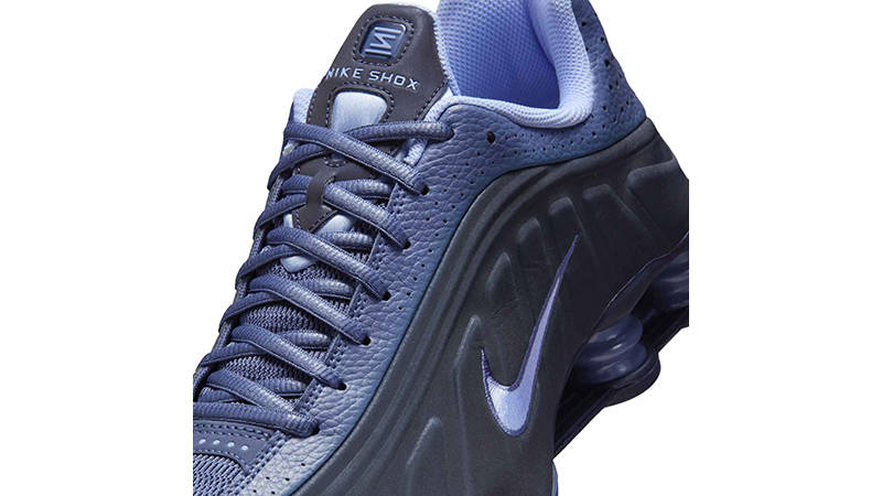 Nike Shox R4 Obsidian Diffused Blue IM8462-451 tongue