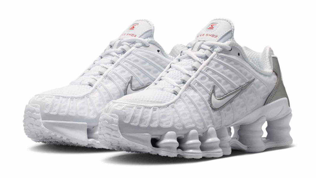 Nike Shox TL GS White Front