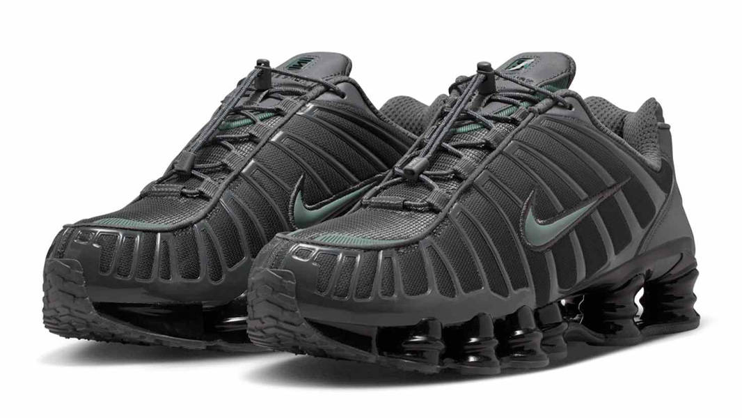 Nike Shox TL Iron Grey Reflect Silver Front