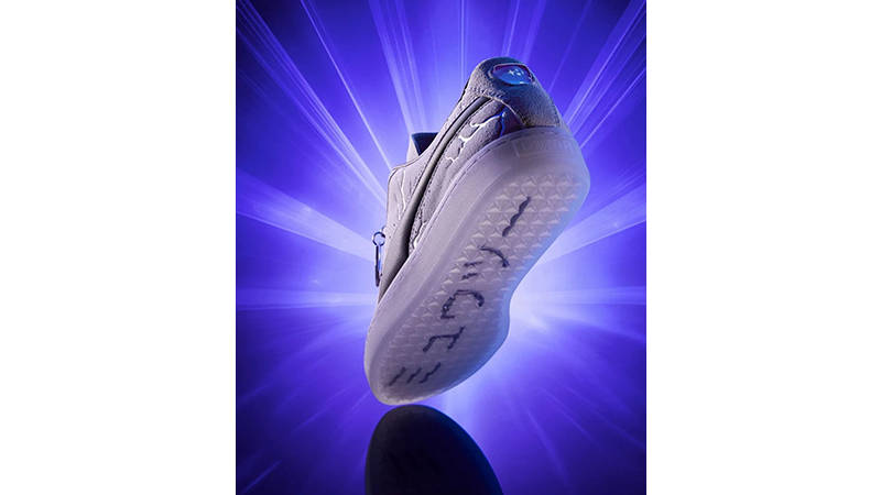 Pokémon x PUMA Suede Mewtwo heel
