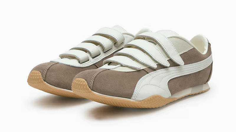 PUMA H-Street Taupe White 406761-02 FRONT