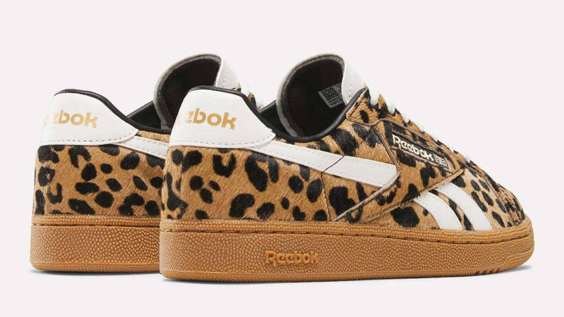 Reebok Club C Grounds UK Cheetah Back