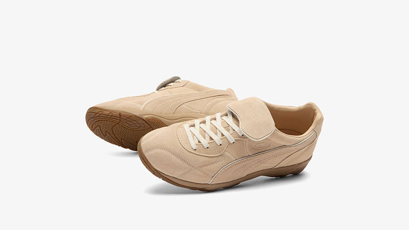 Represent x PUMA King Indoor Light Sand 403454-01 front