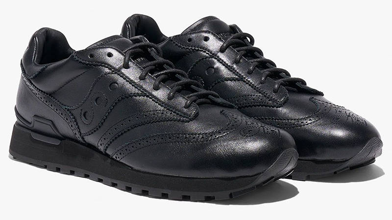 Saucony Shadow Wingtip Black front