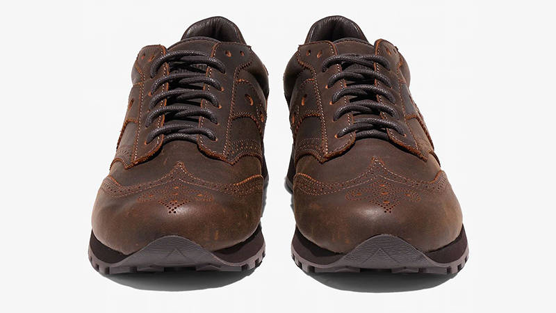 Saucony Shadow Wingtip Brown middle