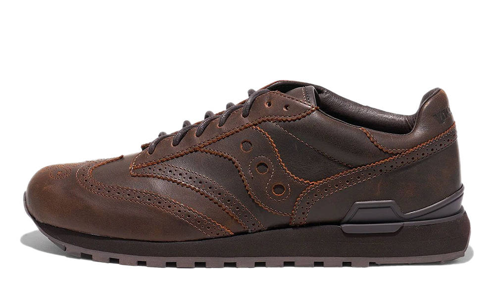 Saucony Shadow Wingtip Brown