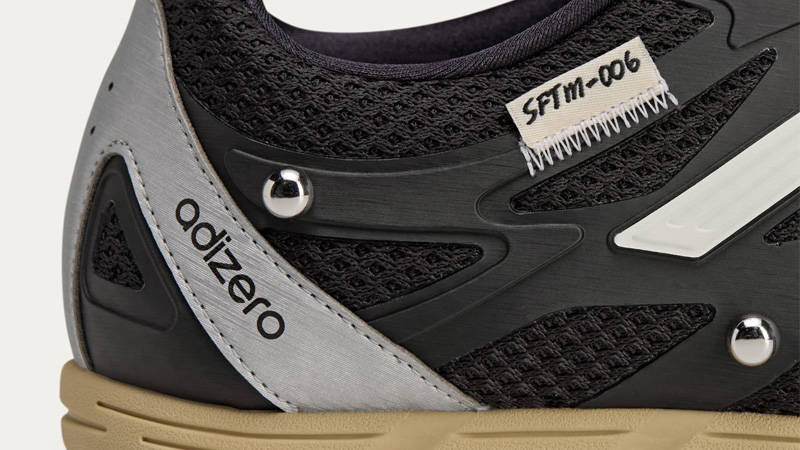 Song for the Mute x adidas Adizero PR Black Closeup