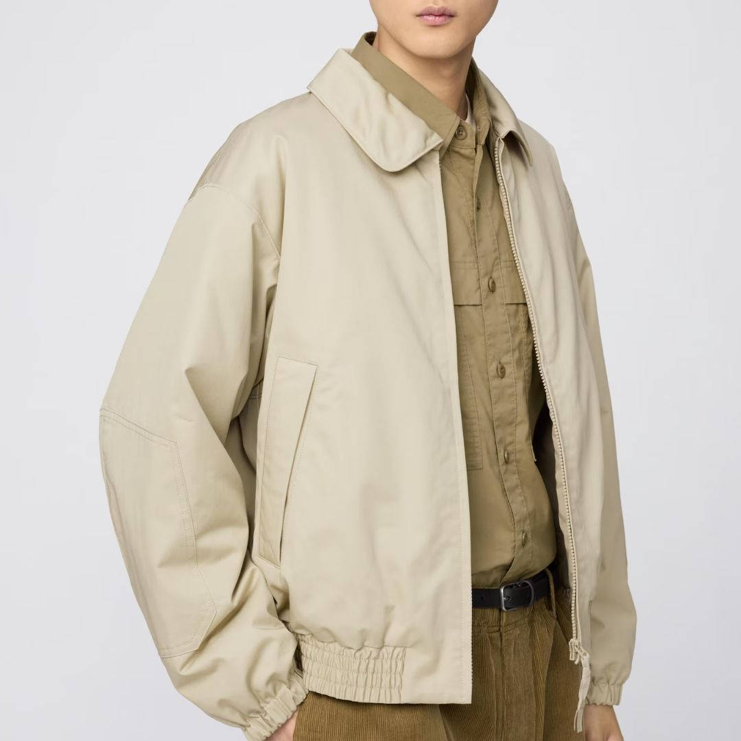 UNIQLO PUFFERTECH Short Blouson Outfit Details