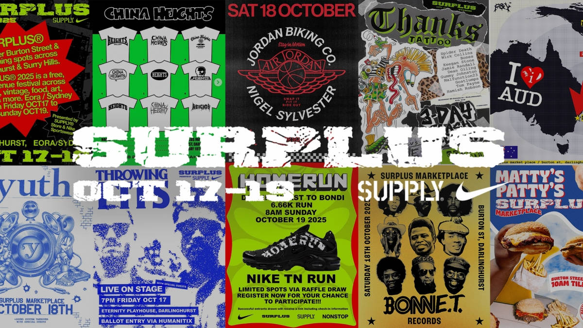 SURPLUS 2025 Is Putting Sydney on the Global Streetwear Map