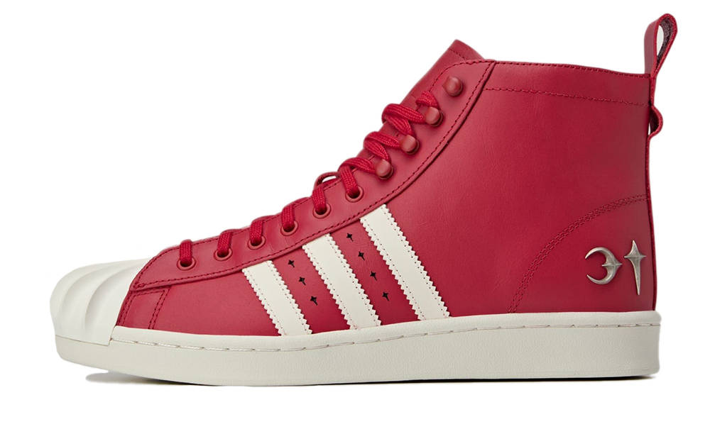 Thug Club x adidas Superstar Boot Luxe Red White