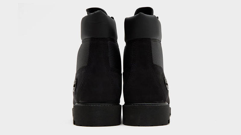 Timberland 6 Inch Utility Boots Black Back