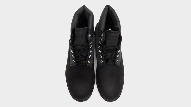 Timberland 6 Inch Utility Boots Black Top