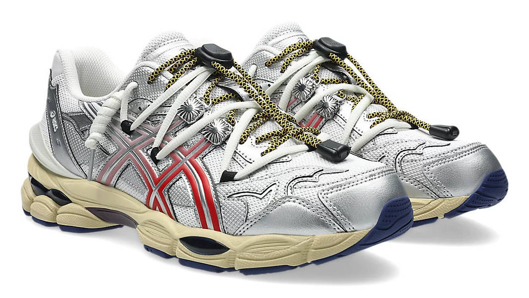 TOGA x ASICS Gel-Cumulus 16 TG White Red Pure Silver | 1203B115