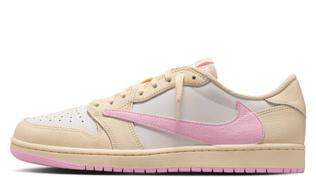 Travis Scott x Air Jordan 1 Low OG Muslin Shy Pink Travis Scott x Air Jordan 1 Low OG Muslin Shy Pink