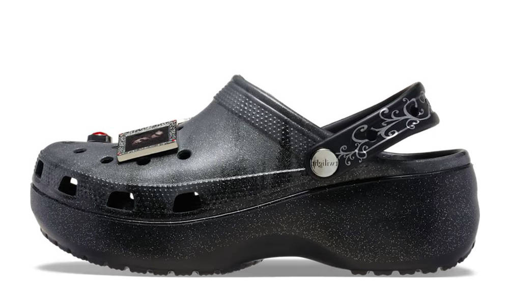 Twilight x Crocs Classic Platform Clog Black