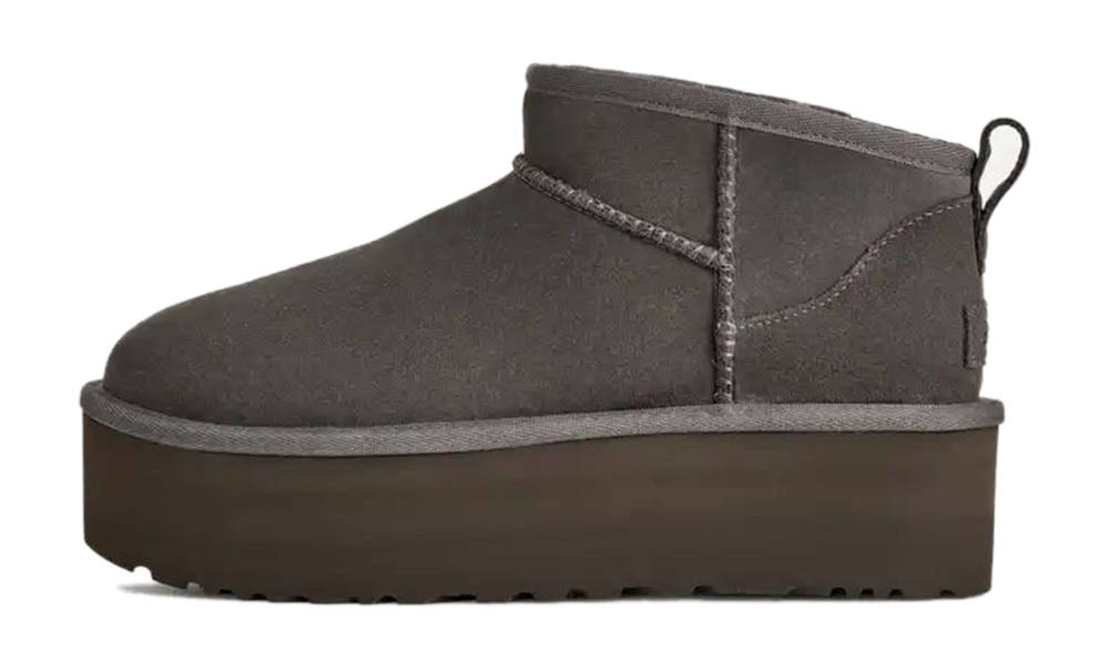 UGG Classic Ultra Mini Platform Boot Charcoal | 1135092-CHRC | The Sole ...