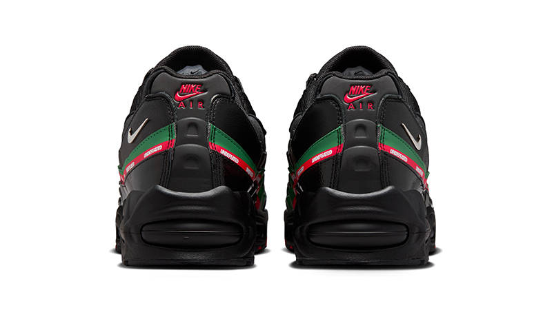 Undefeated x Nike Air Max 95 Black Sport Red back