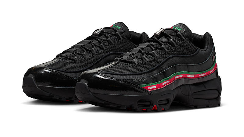 Undefeated x Nike Air Max 95 Black Sport Red front