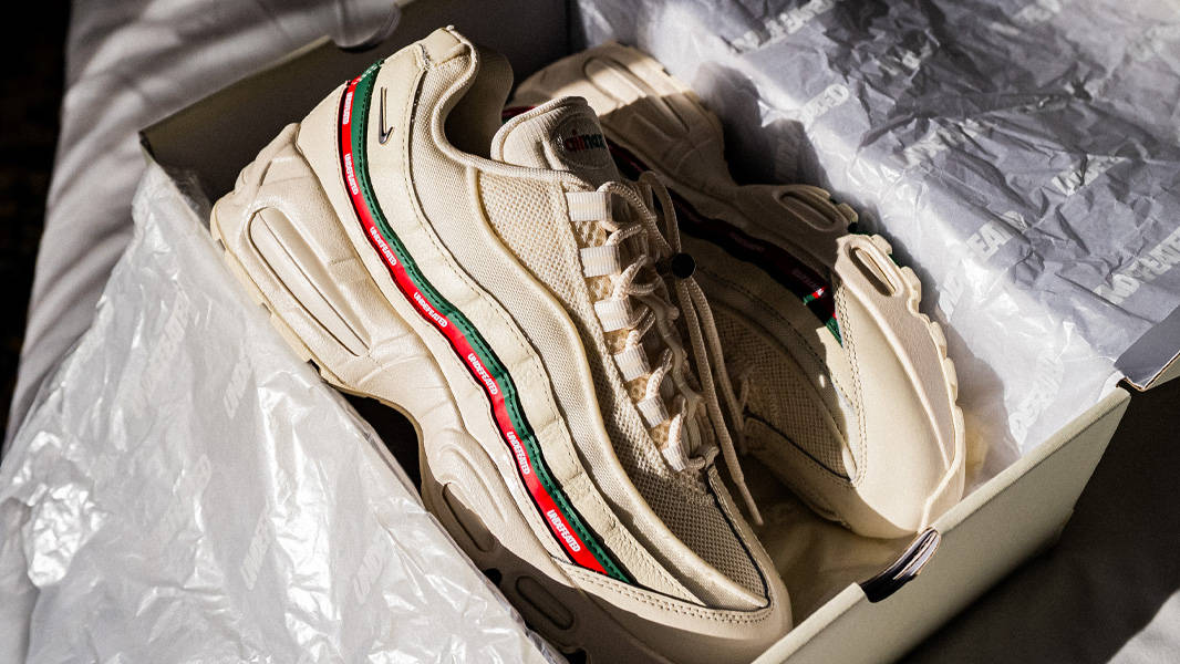 Undefeated x Nike Air Max 95 Sail First Look Side