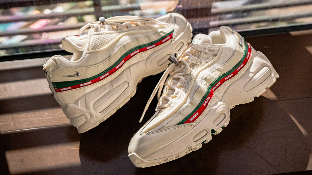 Undefeated x Nike Air Max 95 Sail First Look Top