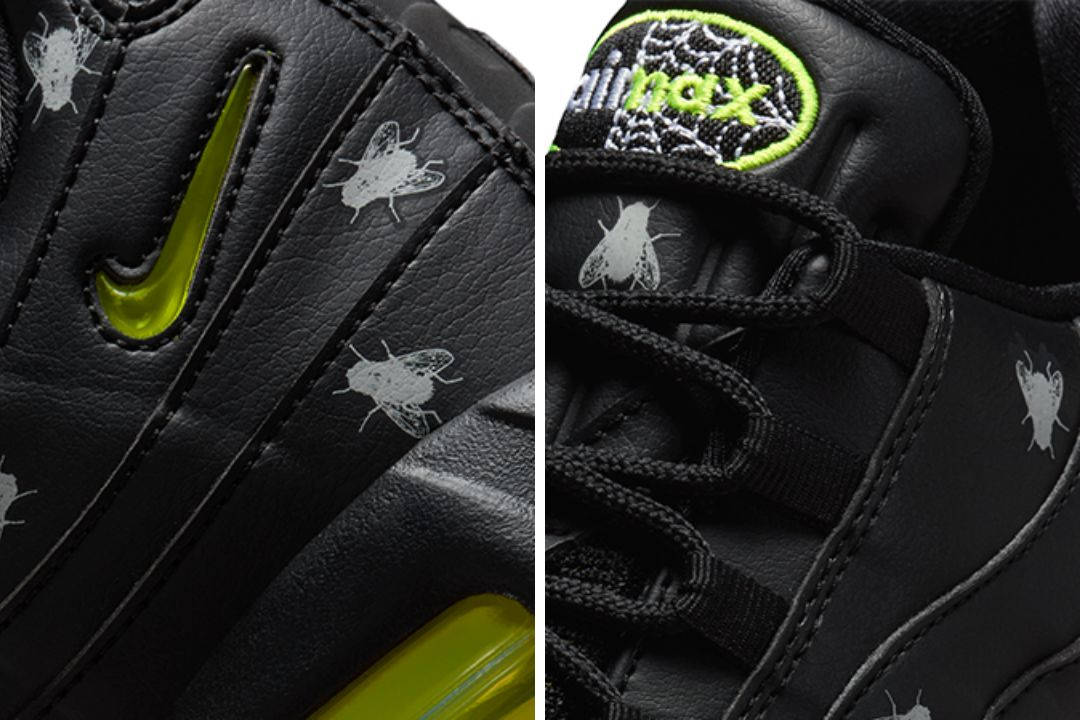 Nike Air Max 95 Houseflies Halloween 2025 close-ups