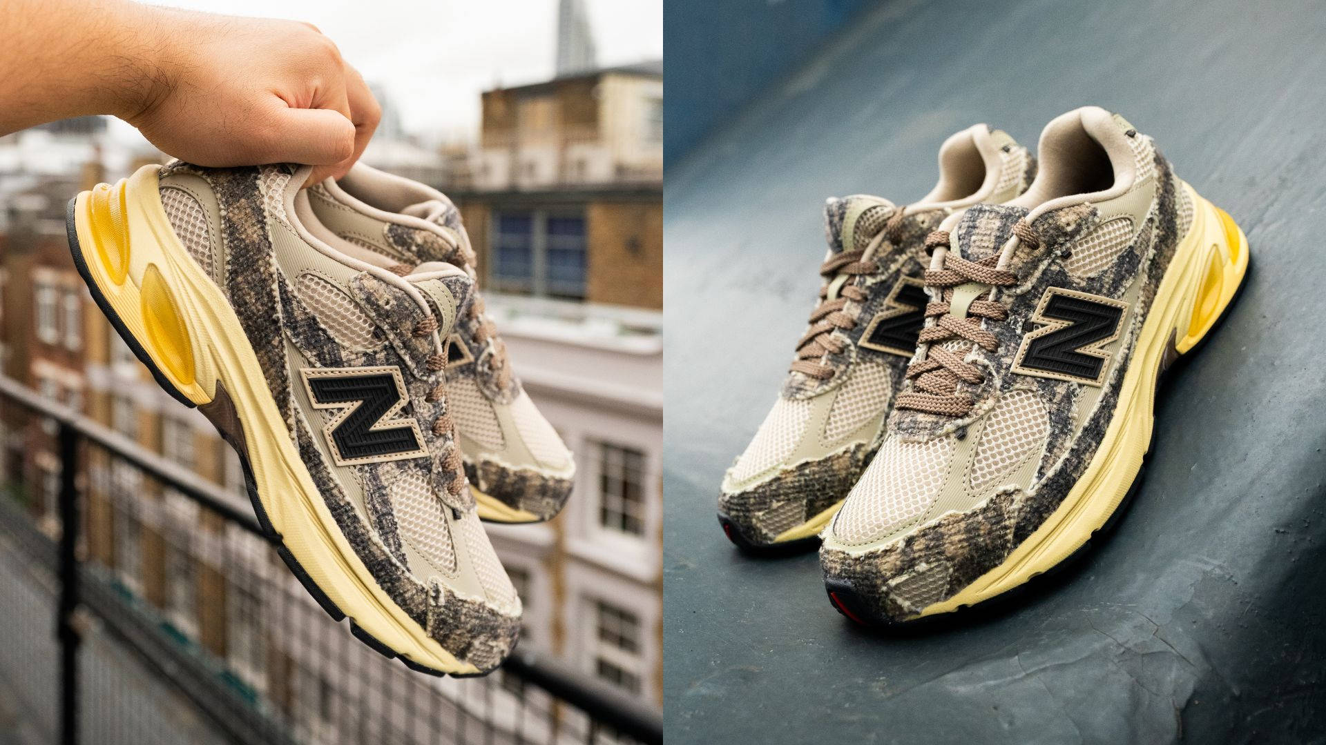 Joe Freshgoods Drapes New Balance Abzorb 2010 in Chenille | The