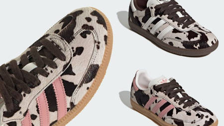 The adidas Samba Makes a Great Cow Print Comeback The adidas Samba Makes a Great Cow Print Comeback