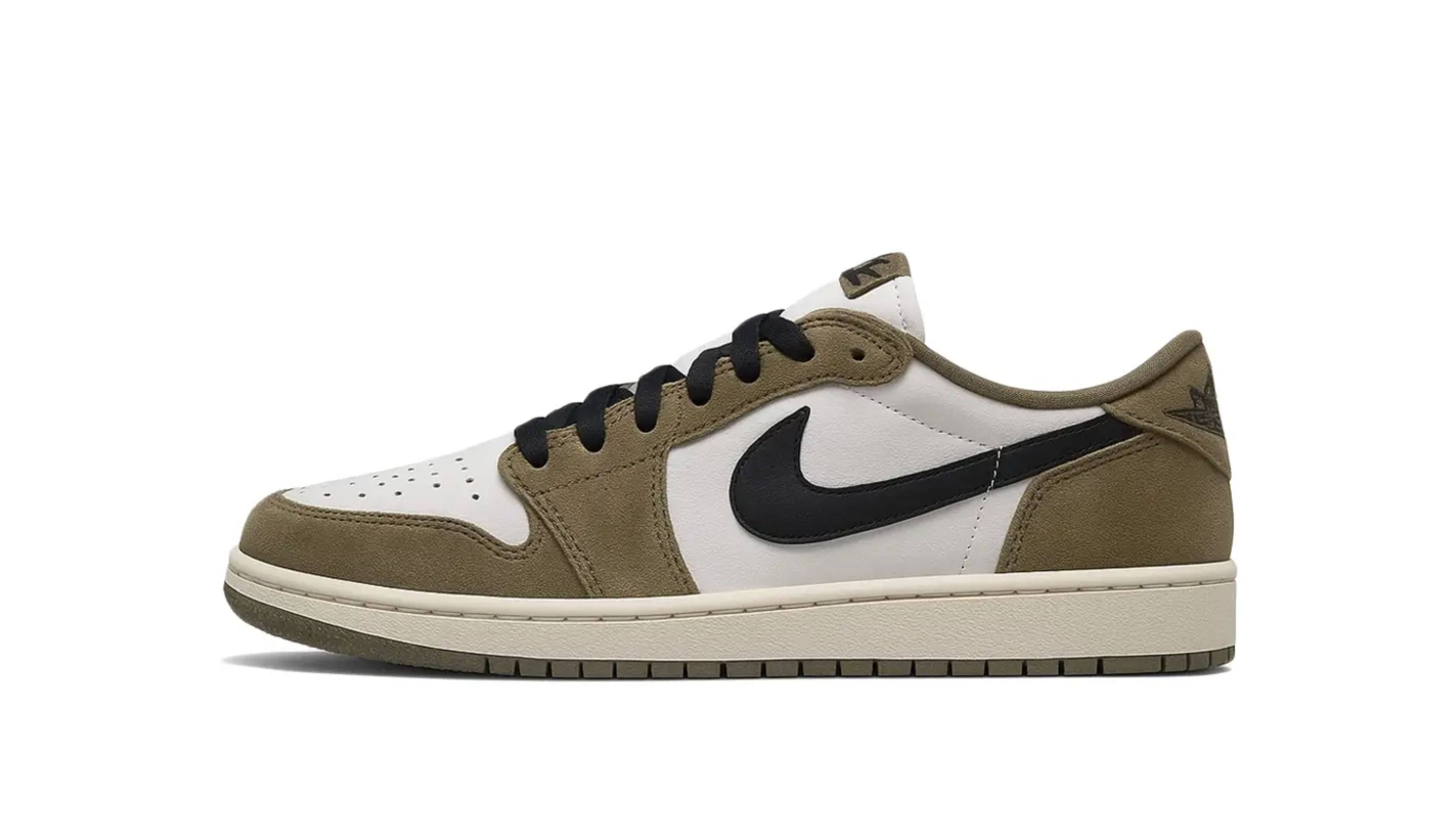 Jordan 1 Low Medium Olive