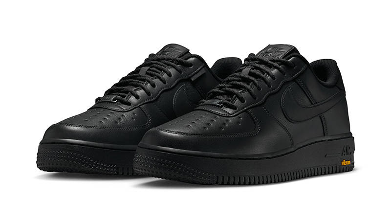 Vibram x Nike Air Force 1 Low Black HV5953-001 front