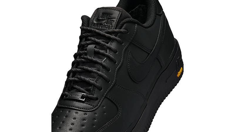 Vibram x Nike Air Force 1 Low Black HV5953-001 side