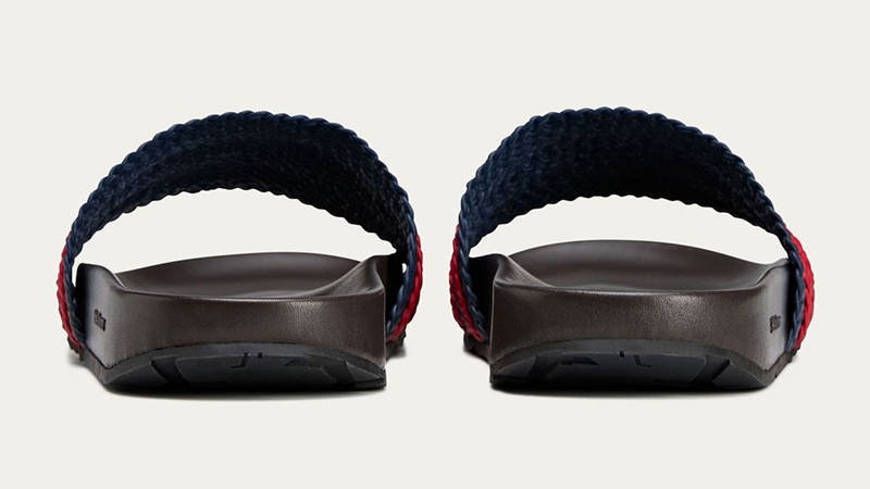 Wales Bonner x adidas Adilette Night Indigo Scarlet KI3388 back