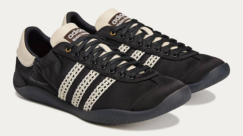 Wales Bonner x adidas Karintha Low Satin Black IH7259 front