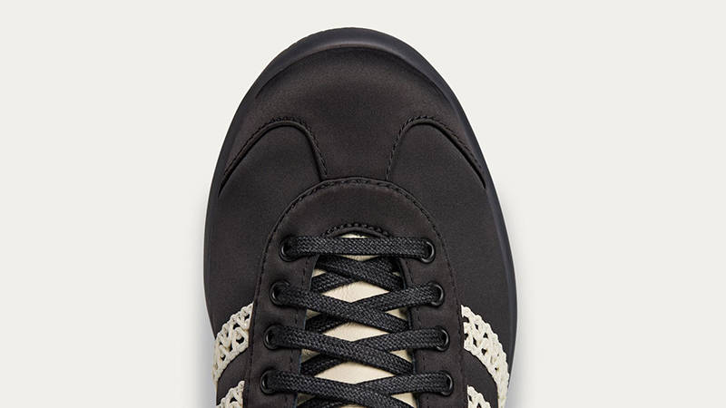 Wales Bonner x adidas Karintha Low Satin Black IH7259 toe