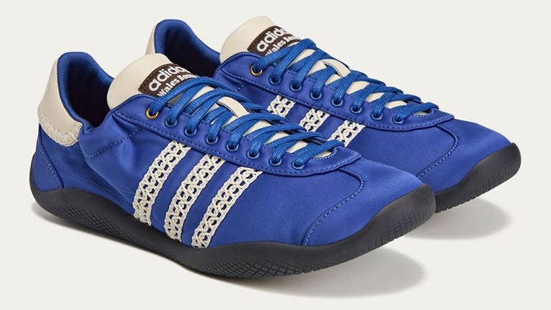 Wales Bonner x adidas Karintha Low Satin Blue JR1774 front