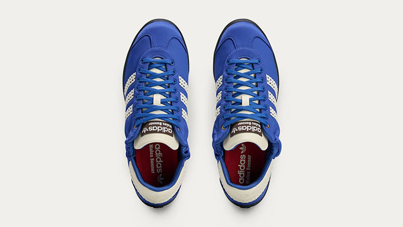 Wales Bonner x adidas Karintha Low Satin Blue JR1774 middle