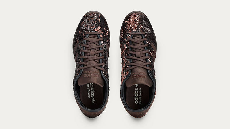 Wales Bonner x adidas Karintha Low Satin Dark Brown KH8798 middle