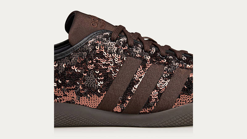 Wales Bonner x adidas Karintha Low Satin Dark Brown KH8798 side