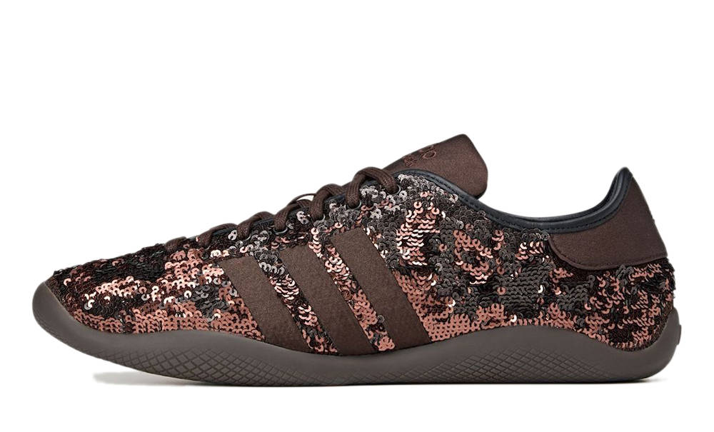 Wales Bonner x adidas Karintha Low Satin Dark Brown