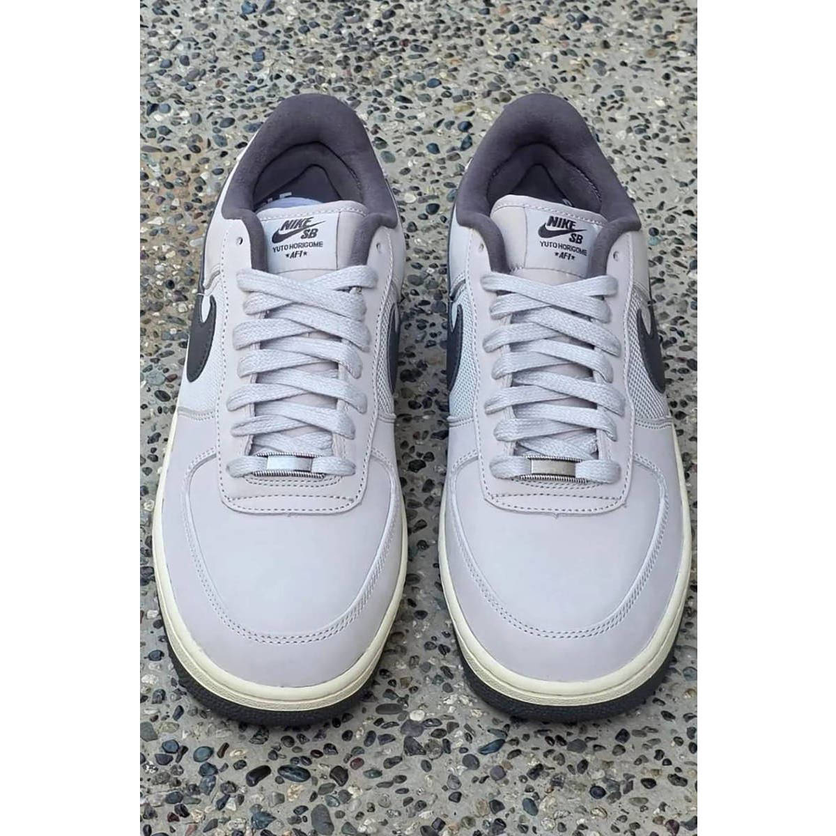 Yuto Horigome x Nike SB Air Force 1 Low White Iron Grey