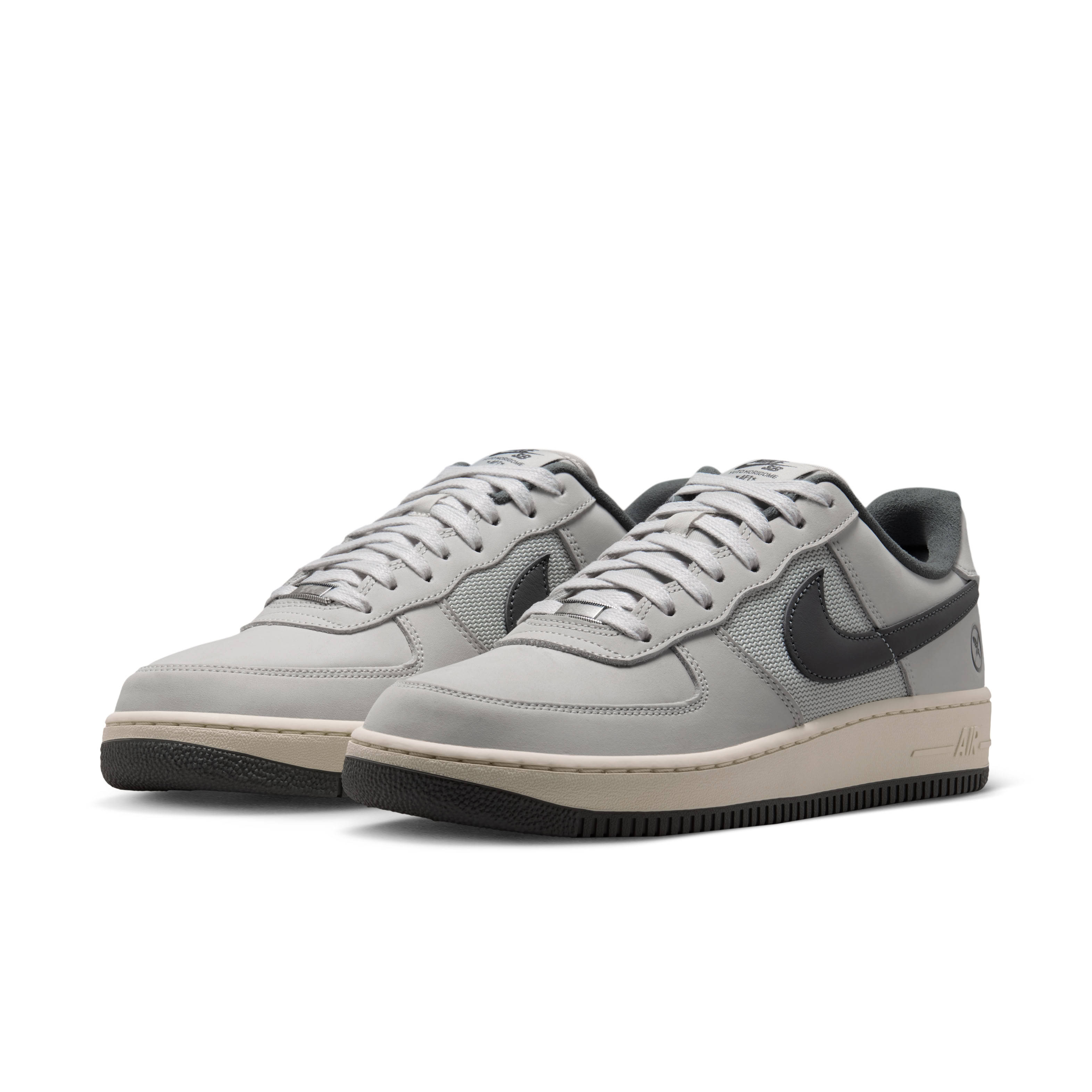 Yuto Horigome x Nike SB Air Force 1 Low White Iron Grey Pair