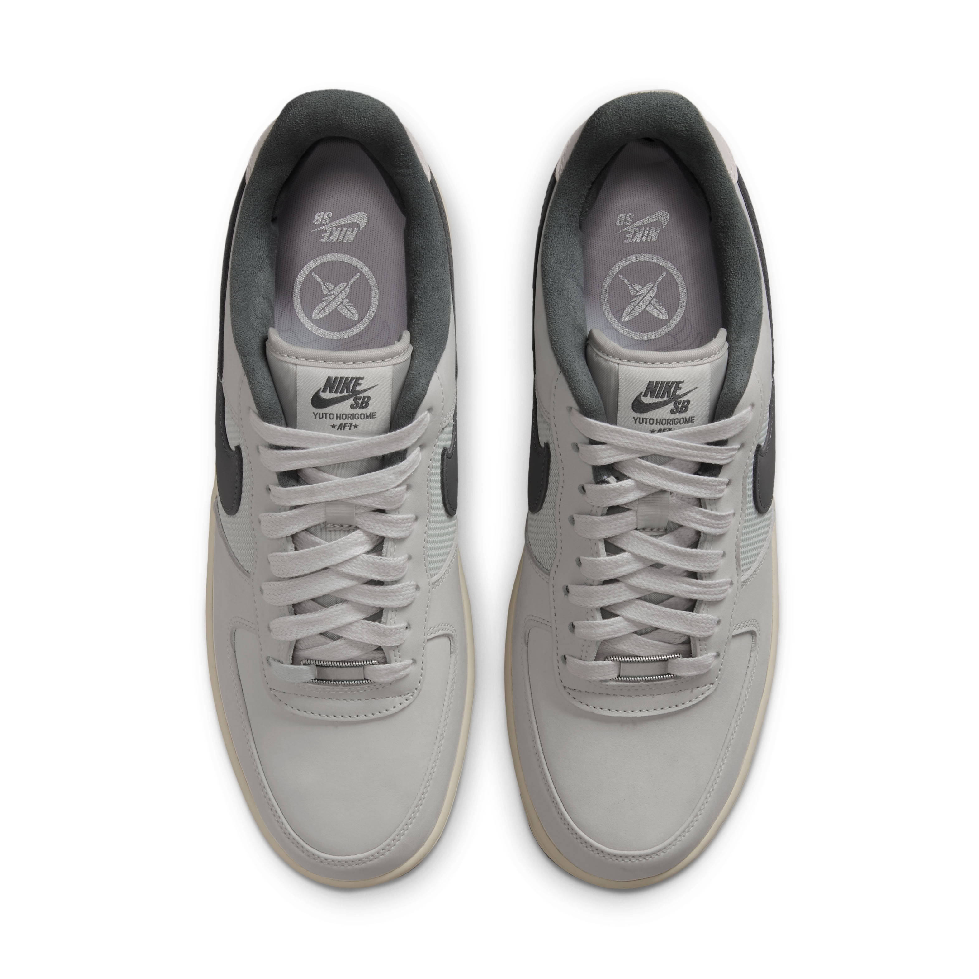 Yuto Horigome x Nike SB Air Force 1 Low White Iron Grey Top