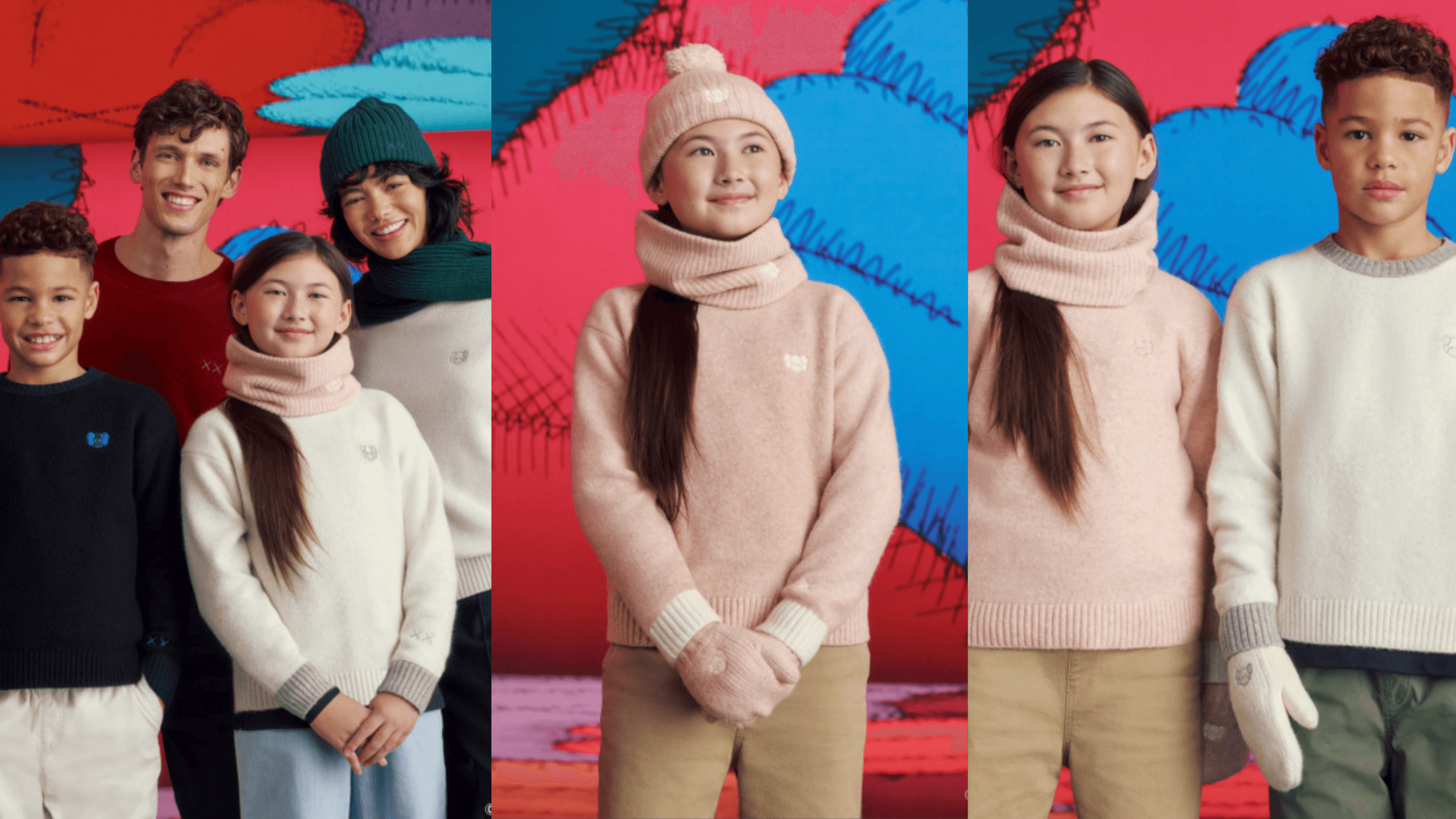 KAWS WINTER Soufflé Yarn Jumper
