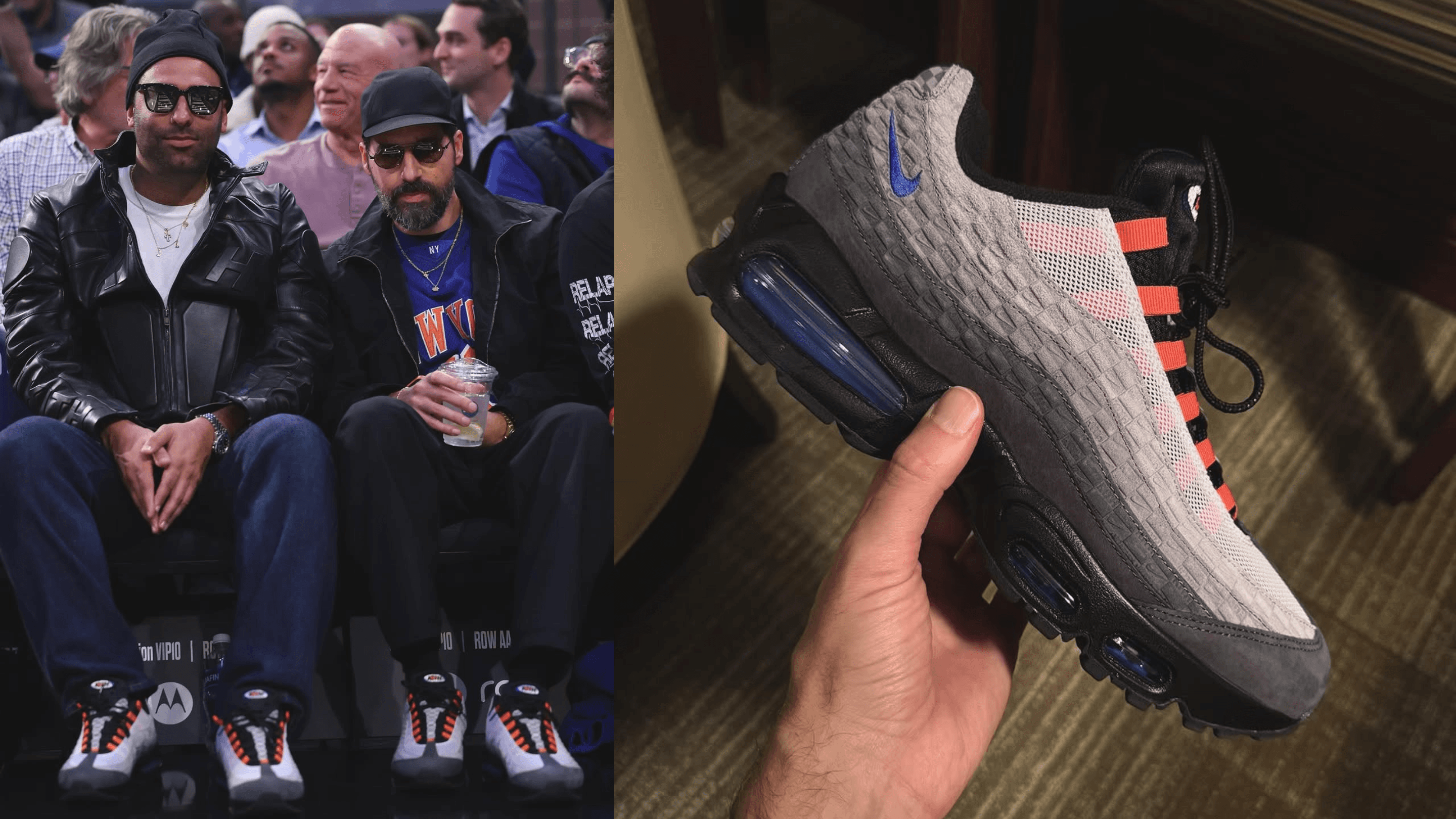 First Look: KITH's Air Max 95 Returns with a Knicks Themed Texture