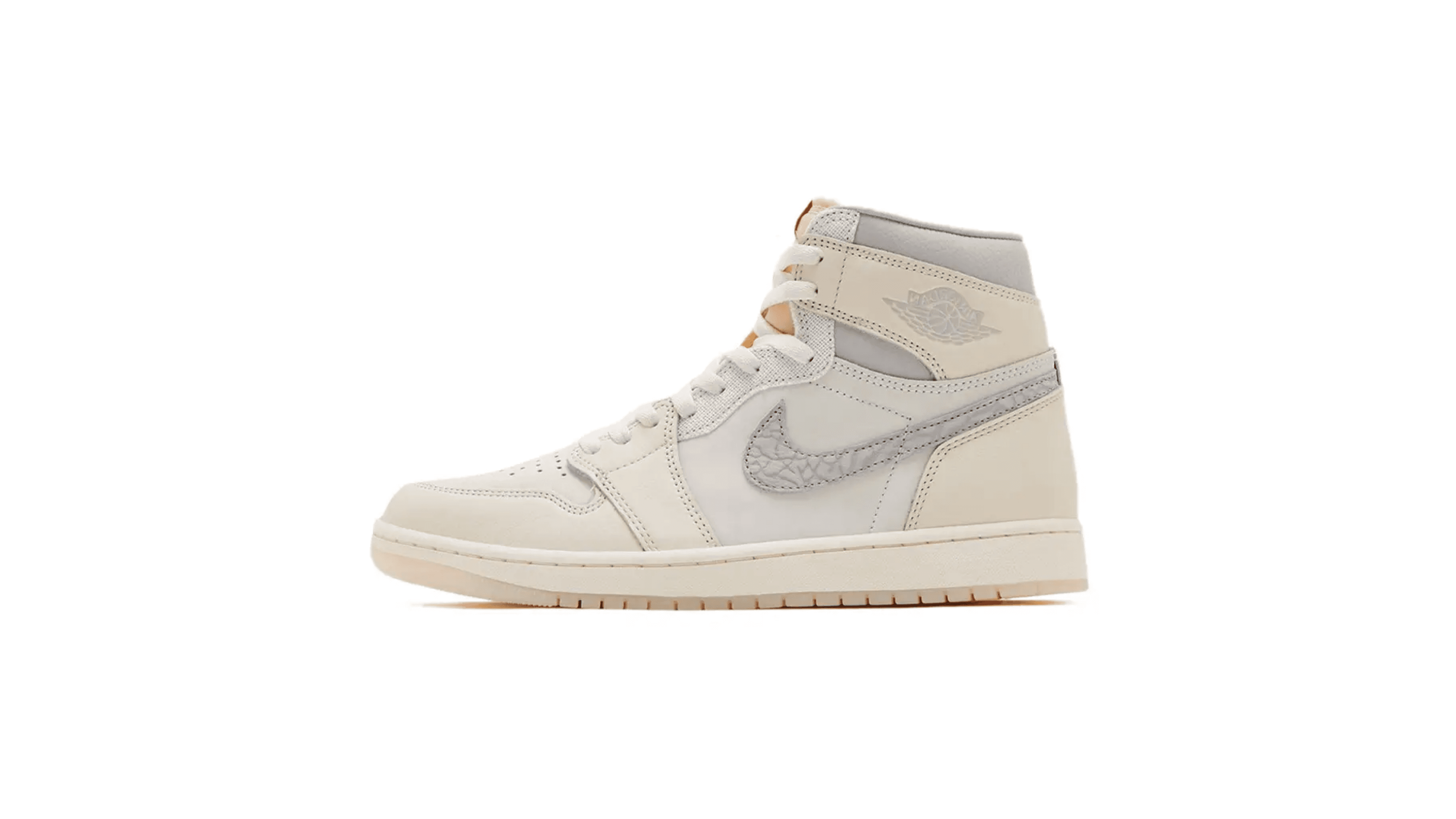 Air Jordan 1 High OG Sail Elephant Print Swoosh