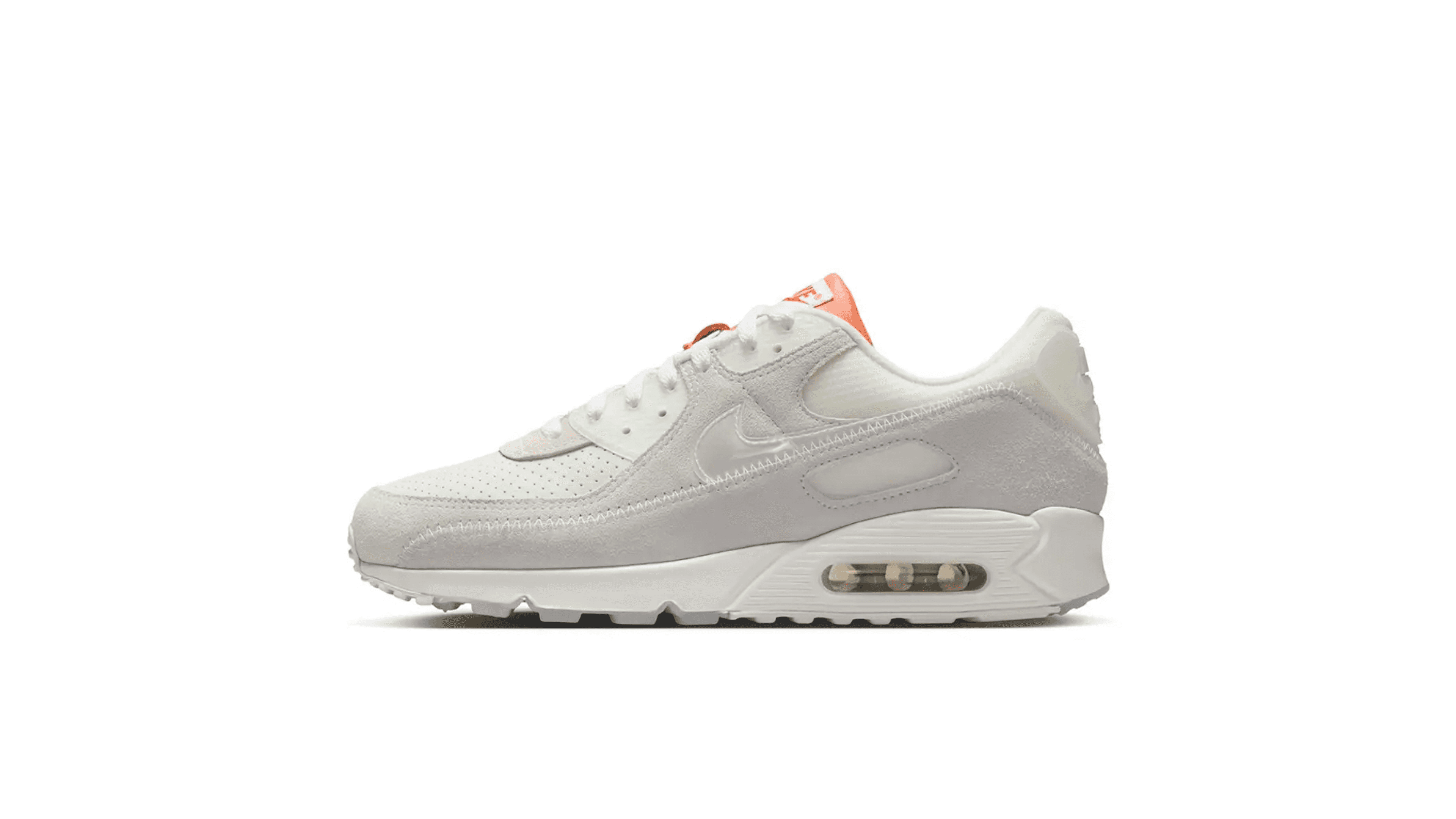 size? x Nike Air Max 90 White Soft Pearl