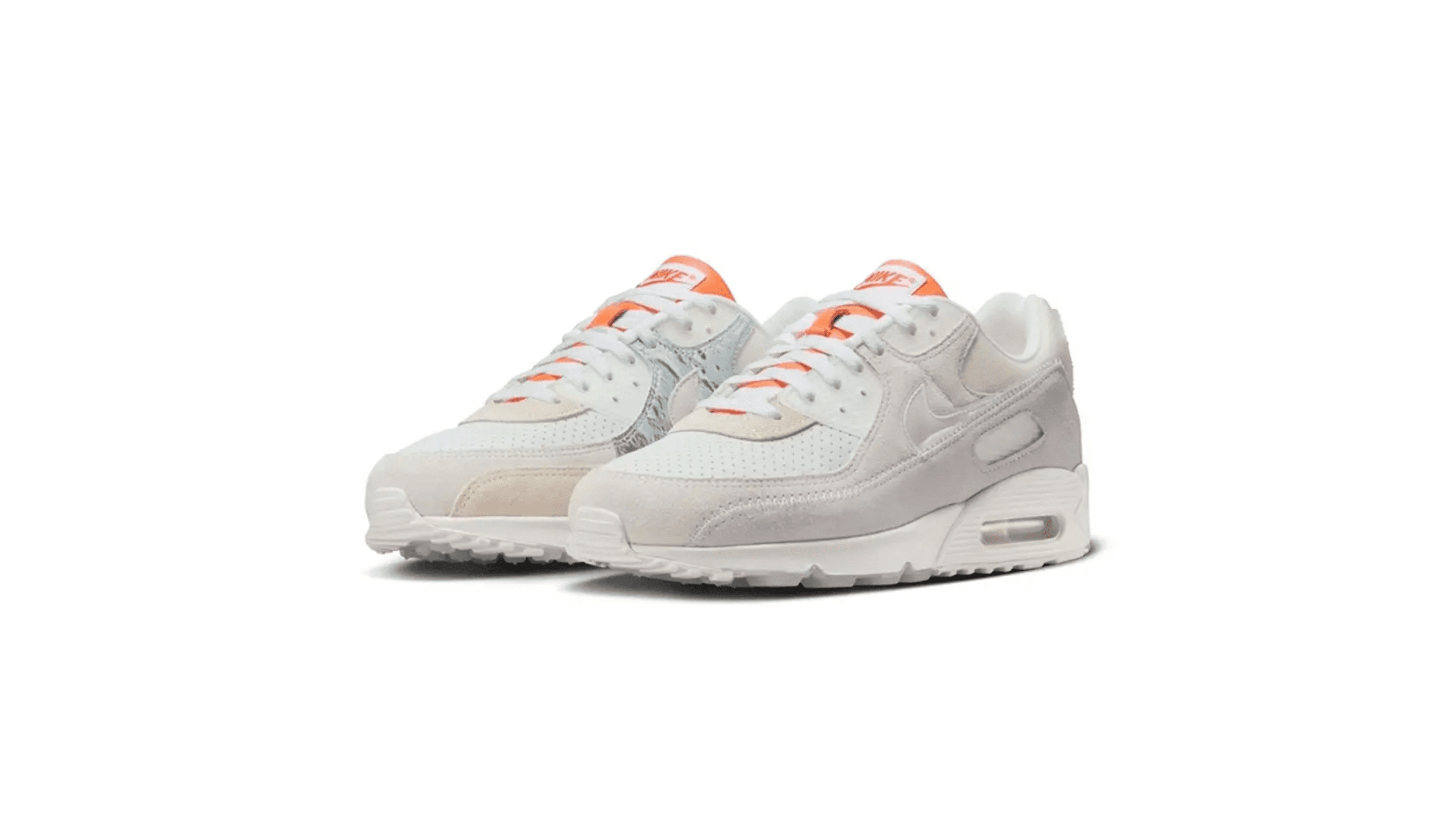 size? x Nike Air Max 90 White Soft Pearl