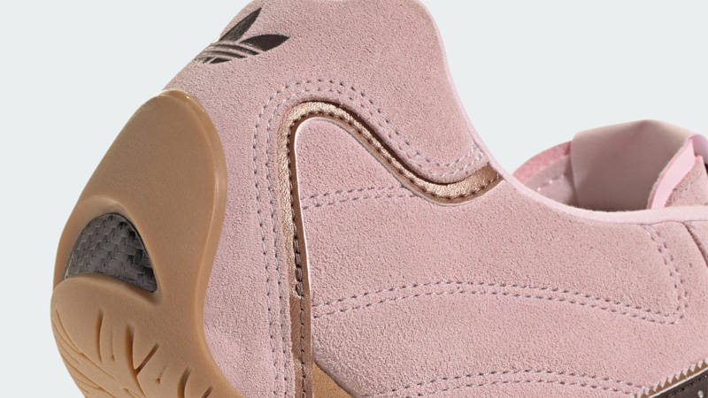 adidas Adiracer Lo Almost Pink Dark Brown Closeup