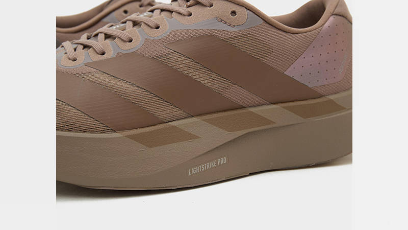 adidas Adizero Evo SL Trace Brown KJ1439 closeup