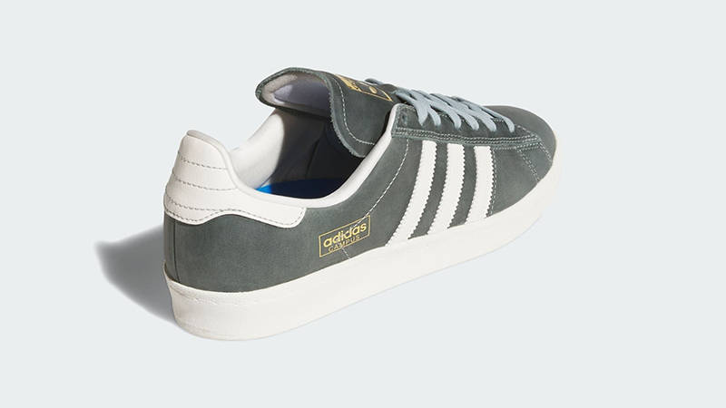 adidas Campus Vintage Green White HQ9416 back